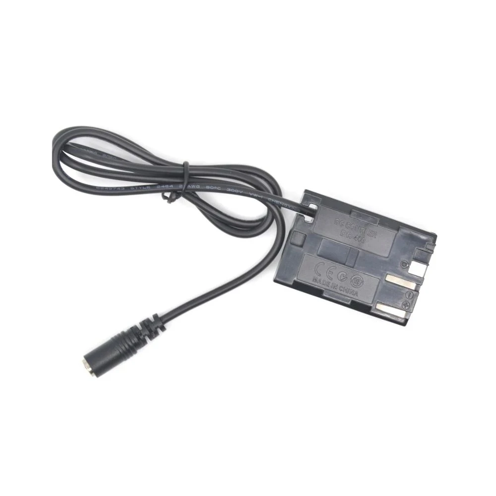 BP 511 BP511 BP-511 Dummy Battery DR-E2 DR-400 DR400 DC Coupler  For Canon ACK-E2 EOS 5D 10D 20D 20Da 30D 40D 50D D30 D60 DSLR