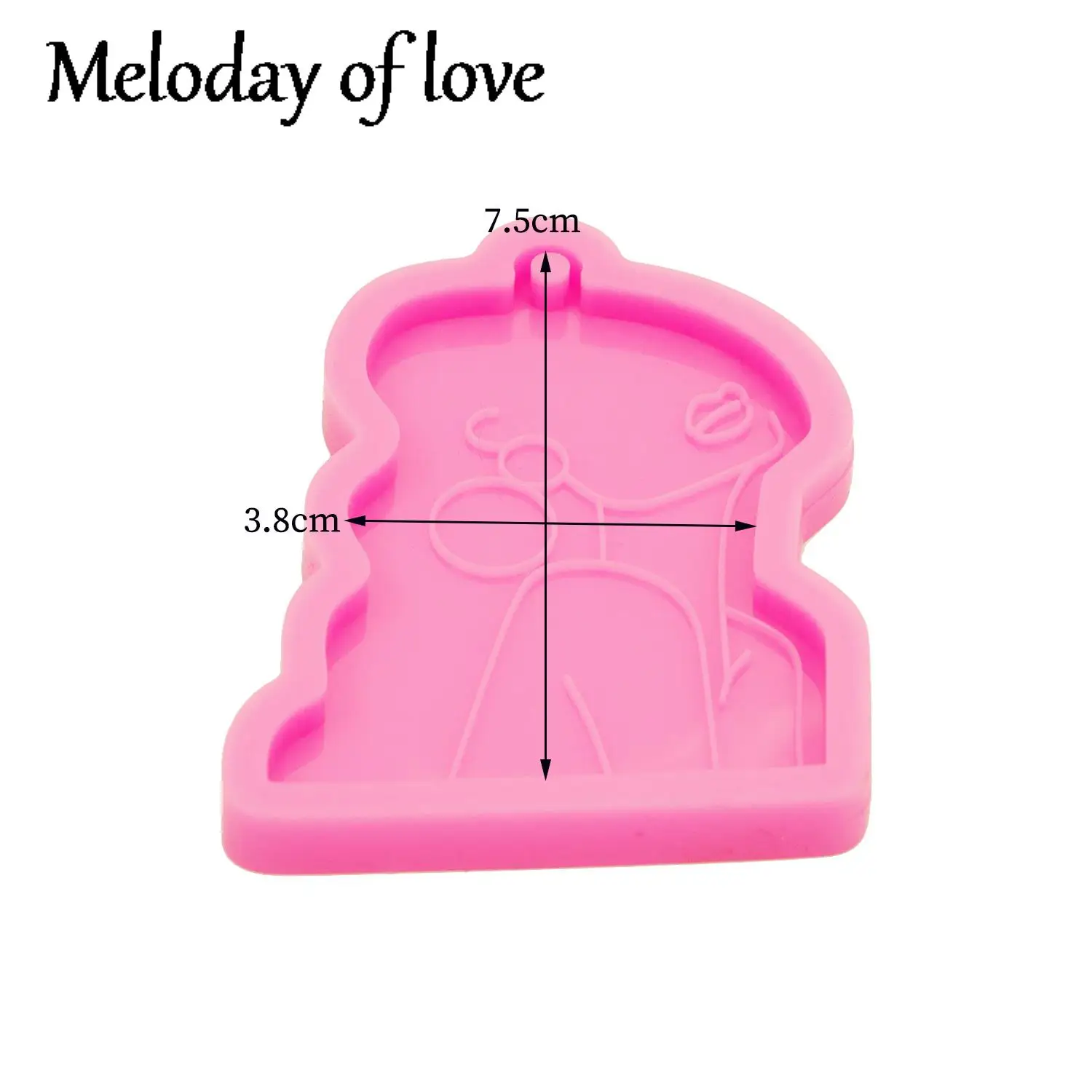 Shiny Woman Body Resin Epoxy Crafting Silicone Charms Earrings/Necklace Molds, Chocolate Sugarpaste Craft Cake Mould DY1404