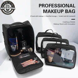 New Barber Salon Handbag Hairdresser Makeup Backpack Professional Large Capacity Waterproof Cloth Hairdressing Scissors Bag