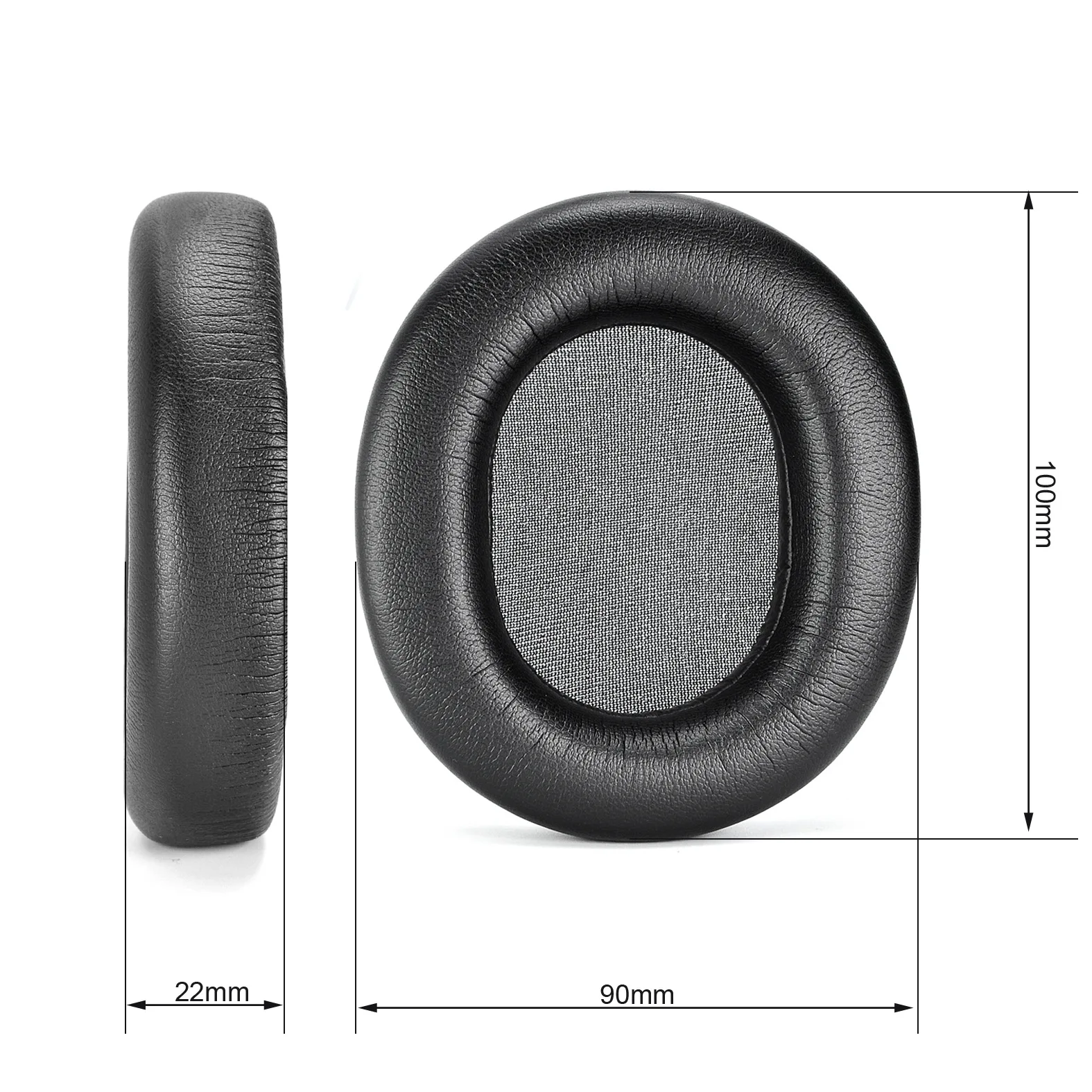 وسادات أذن بديلة من NUNUVV لسماعات Steelseries Arctis 1/3/5/7/9/PRO غطاء للأذنين إسفنجي فائق النعومة غطاء وسادة سماعة الرأس