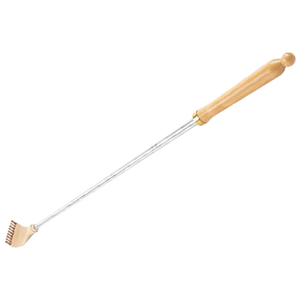 Telescopische houten rugkrabber Verstelbare lange steel Draagbare lichaamsmassager voor jeukverlichting Duurzaam krasgereedschap voor thuis