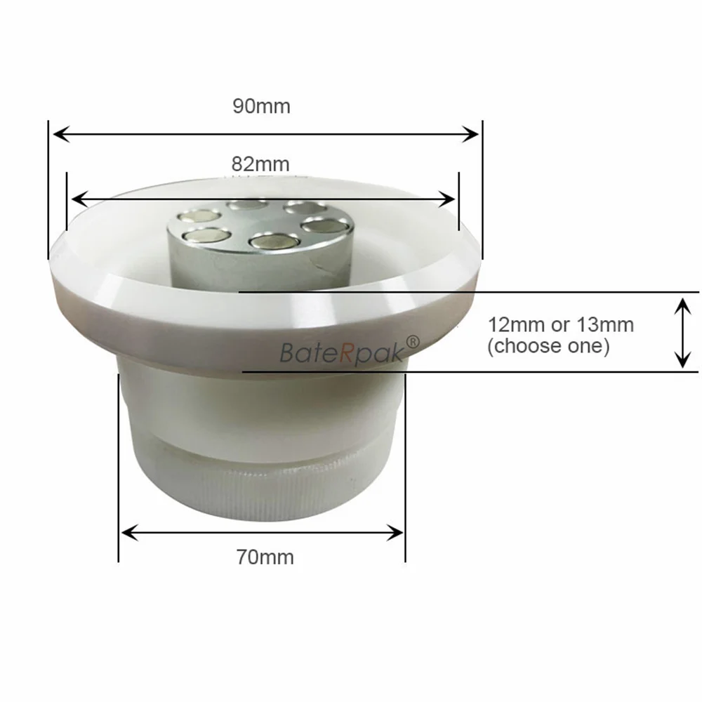 Imagem -03 - Tanque Plástico do Copo da Tinta de 90x82x12 mm Rj1 Baterpak Tanque de Óleo do Movimento da Impressora da Almofada Anel Rj1 Cerâmico Preço de Peça