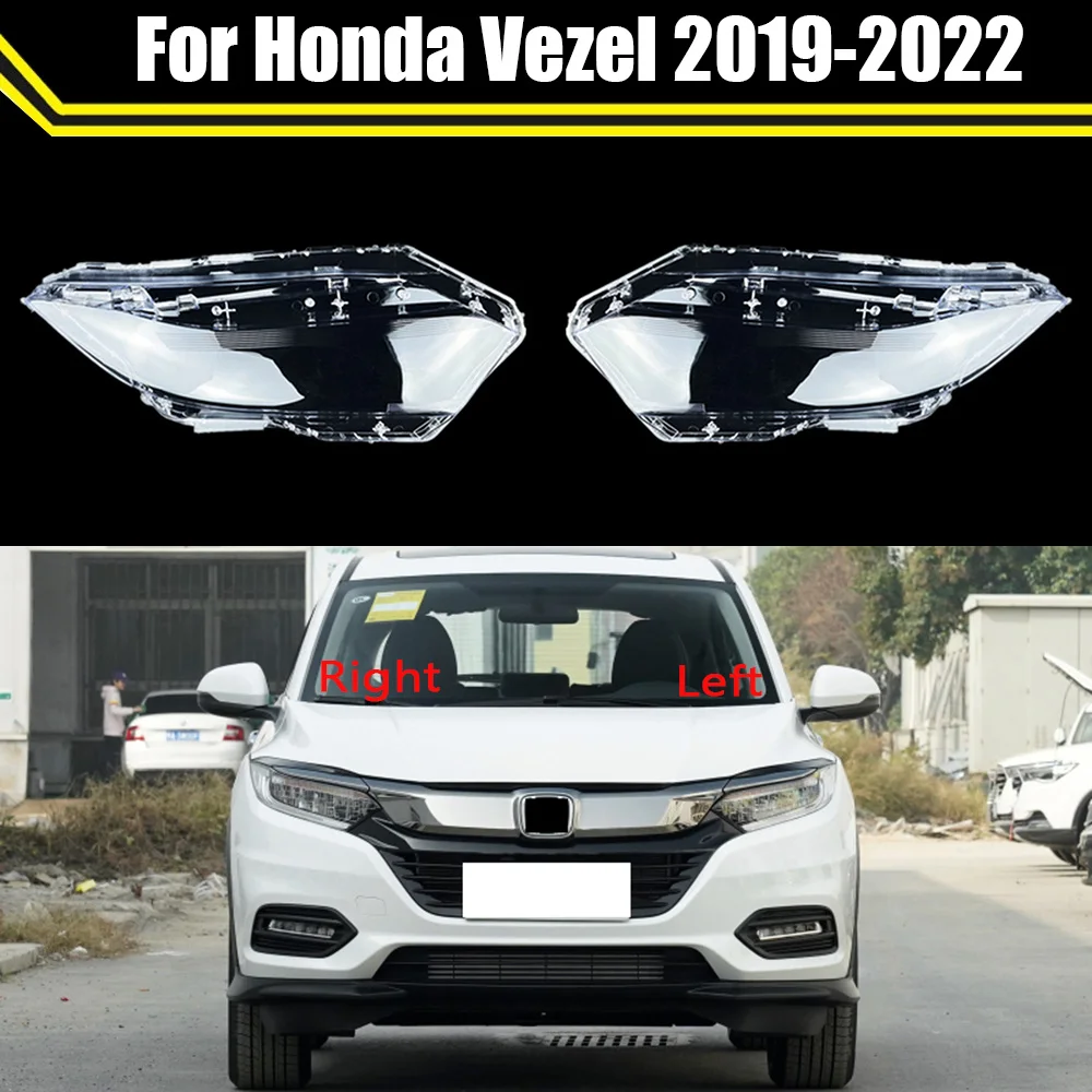 

Car Headlight Glass Headlamps Transparent Lampshade Lamp Case Auto Light Caps Cover Lens Shell For Honda Vezel 2019-2022