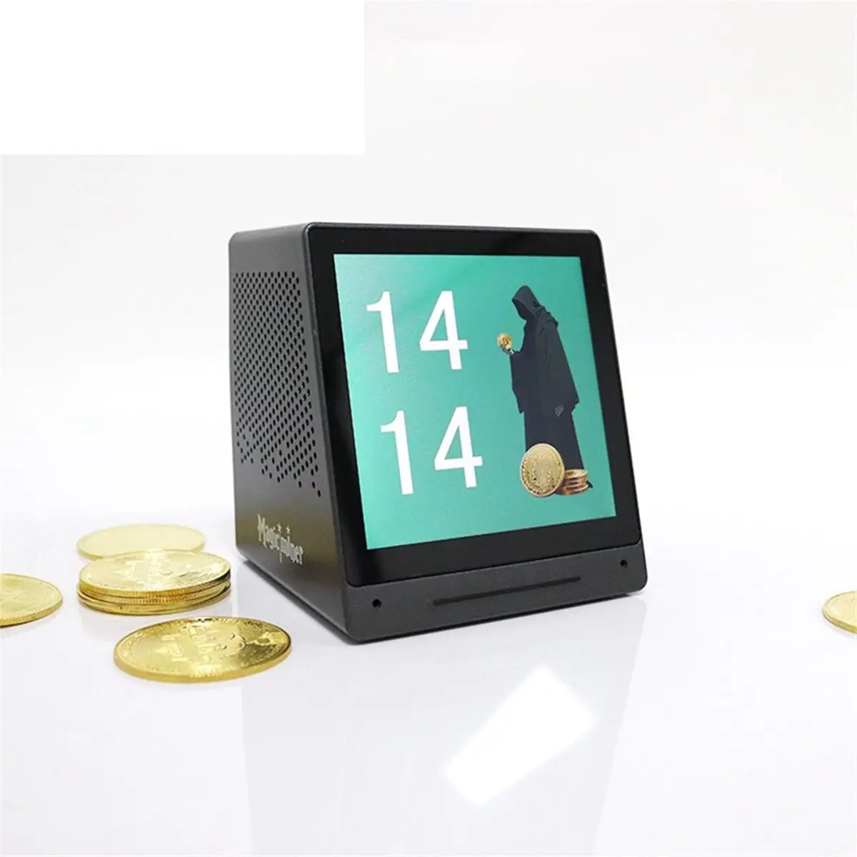 Super Hot Sale Brand MO01 Smart 770KH/S BTC Miner with Display Bluetooth Speaker UK Plug