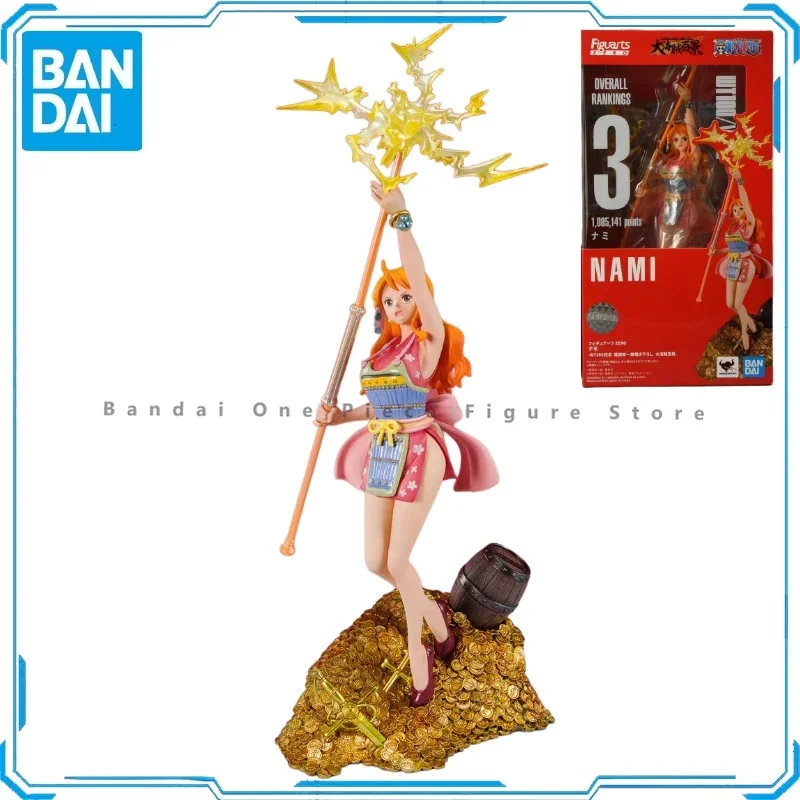 In Stock Original Bandai One Piece Figuarts ZERO Nami Action Figures Animation Toys Gifts Model Genuine Collector Anime Hobby