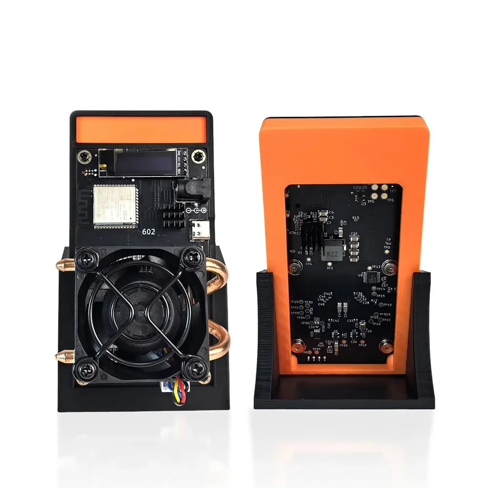 Minerfixes Bitaxe Gamma 602 Actualizado 1.7~1.8TH/s, Minerador de Bitcoin, SHA256 ASIC, 35W, Ultra Bajo Consumo, Silencioso, Máquina de Minería Individual