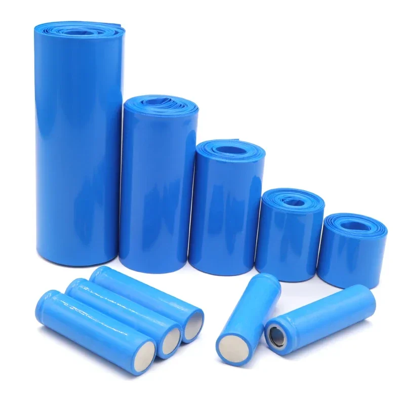 PVC Heat Shrink Tube 18650 Lipo Battery Pack Width 110mm ~ 300mm Insulated Protection Film Wrap lithium Case Cable Sleeve