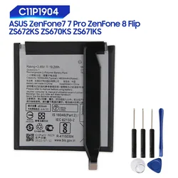 2024 Production Replacement Phone Battery For ASUS ZenFone 8 Flip ZenFone7 7 Pro ZS670KS ZS672KS ZS671KS C11P1904 5000mAh