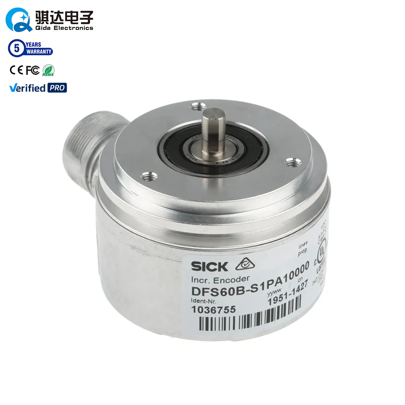 

New Original Sick DFS60B-S1PC10000 Rotary Encoder DFS60 SERIES BASIC TYPE SOLID SHAFT SERVO FLANGE 4.5-32 VDC in Stock