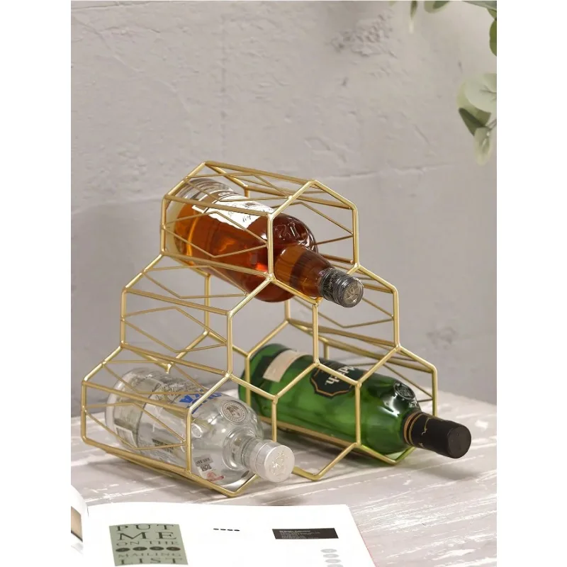 

1 шт., отдельно стоящий держатель для винной стойки, 6/7 бутылок, столешница, отдельно подставка, защита для хранения вина для красного, белого вина