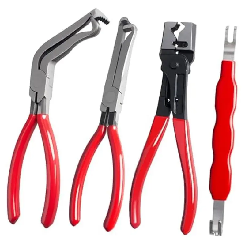 

[A38F!NEW!】 4Pcs Electrical Disconnect Pliers For Cars,Electrical Connector Separator Tool And Electrical Connector Disconnect P