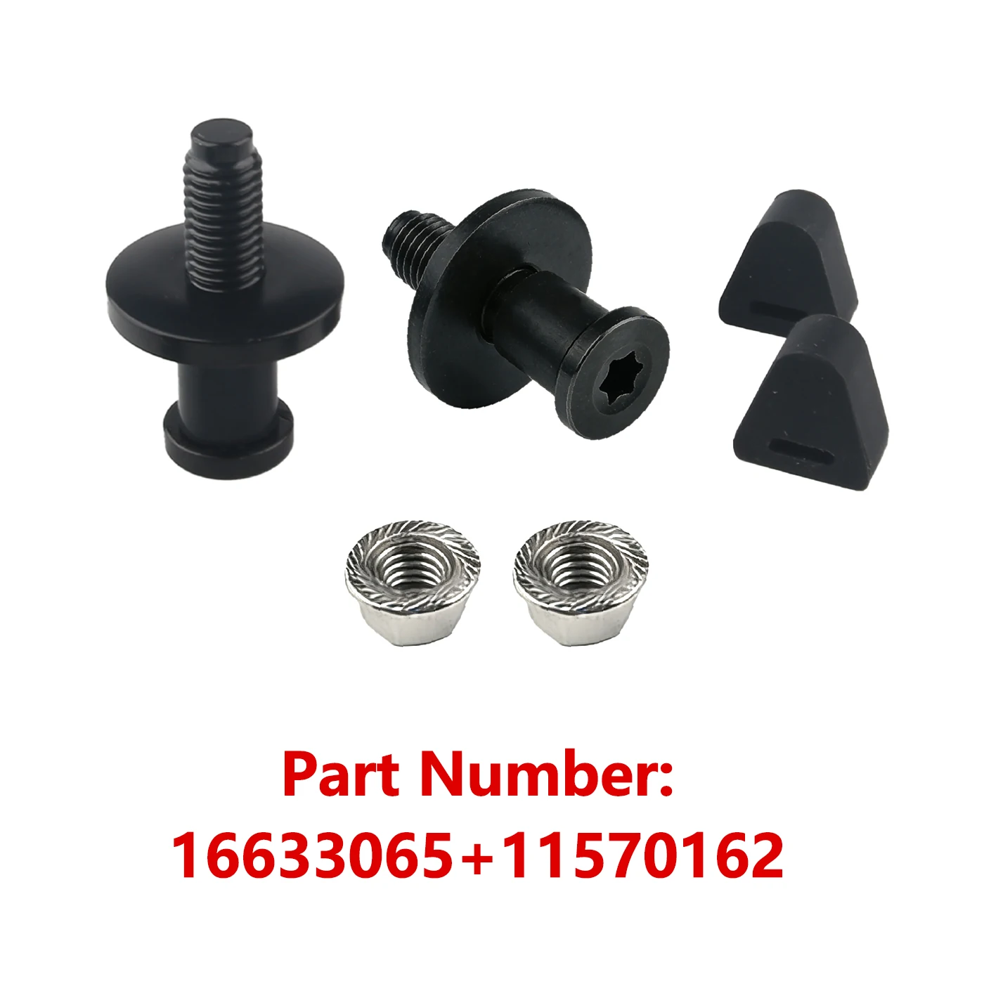 2PCS 38427 11570162 Tailgate Door Lock Latch Striker Bolt Tailgate Latch Bumpers Stop For Chevy Silverado Sierra 99-13