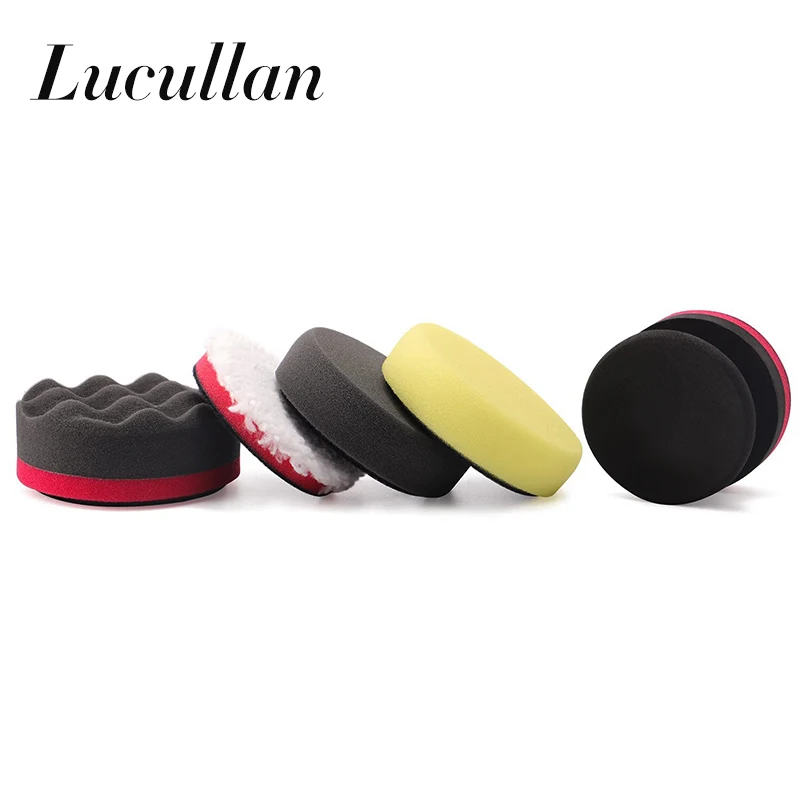 Lucullan Ergonomic 4 in 1 Hand Applicator Pads Perfect For All Applications From  Wax to Tyre Dressings