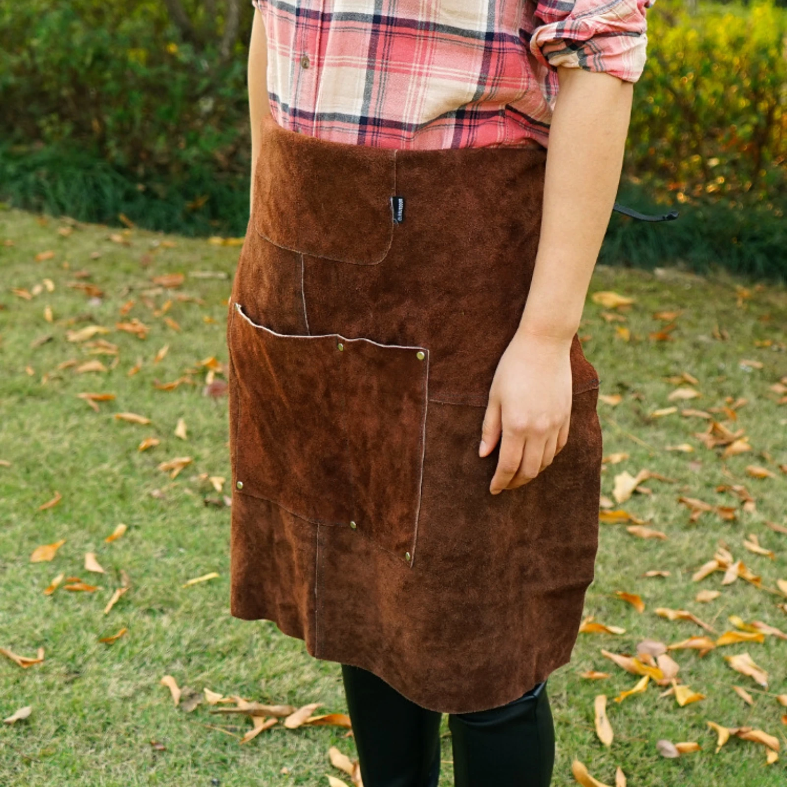 Delantal de Trabajo de Cuero c - Leatherwork Apron reseña y precio