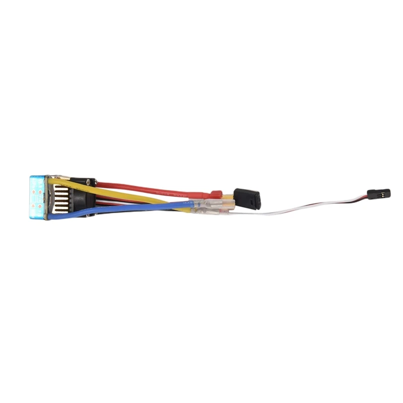 480A Brushed ESC Single Motor With Cooling Fan Waterproof 2-4S 3 Modes 5V/3A BEC For RC Cars