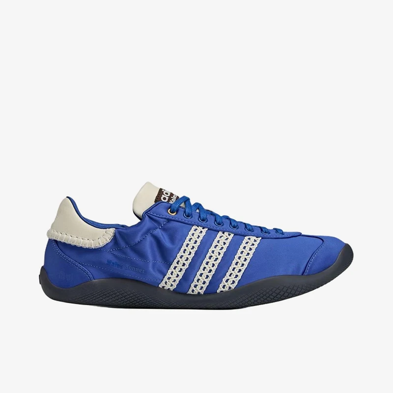 Adidas genuine clover men's and women's blue low cut board shoes that fit daily wear JR1774