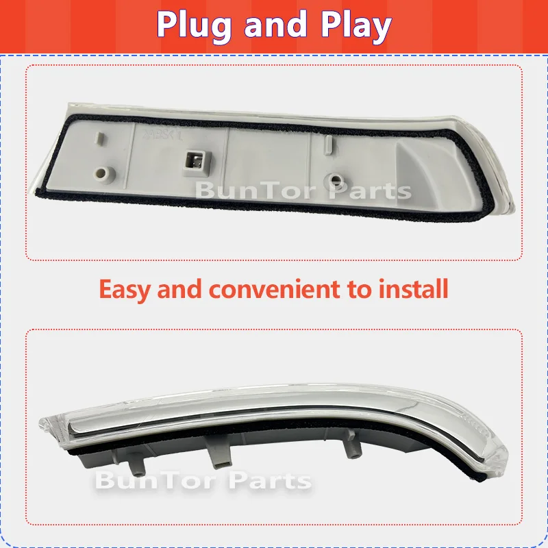 Side Rearview Mirror Turn Signal Light For HYUNDAI Santa Fe II/Ix55/Veracruz 2008 2009 2010-2012#876133J000/Wing Mirror Lamp
