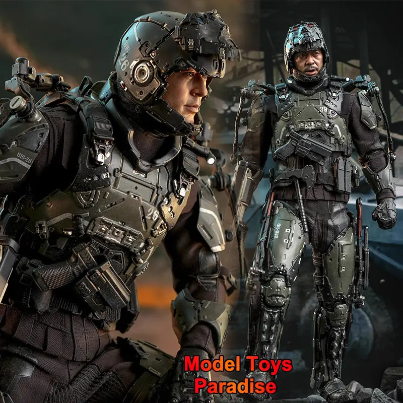 

HotToys HT MMS667 MMS668 1/6 Men Soldier Warriors of Future Louis Koo Sean Andy Full Set 12inch Action Figure Collectible Toys