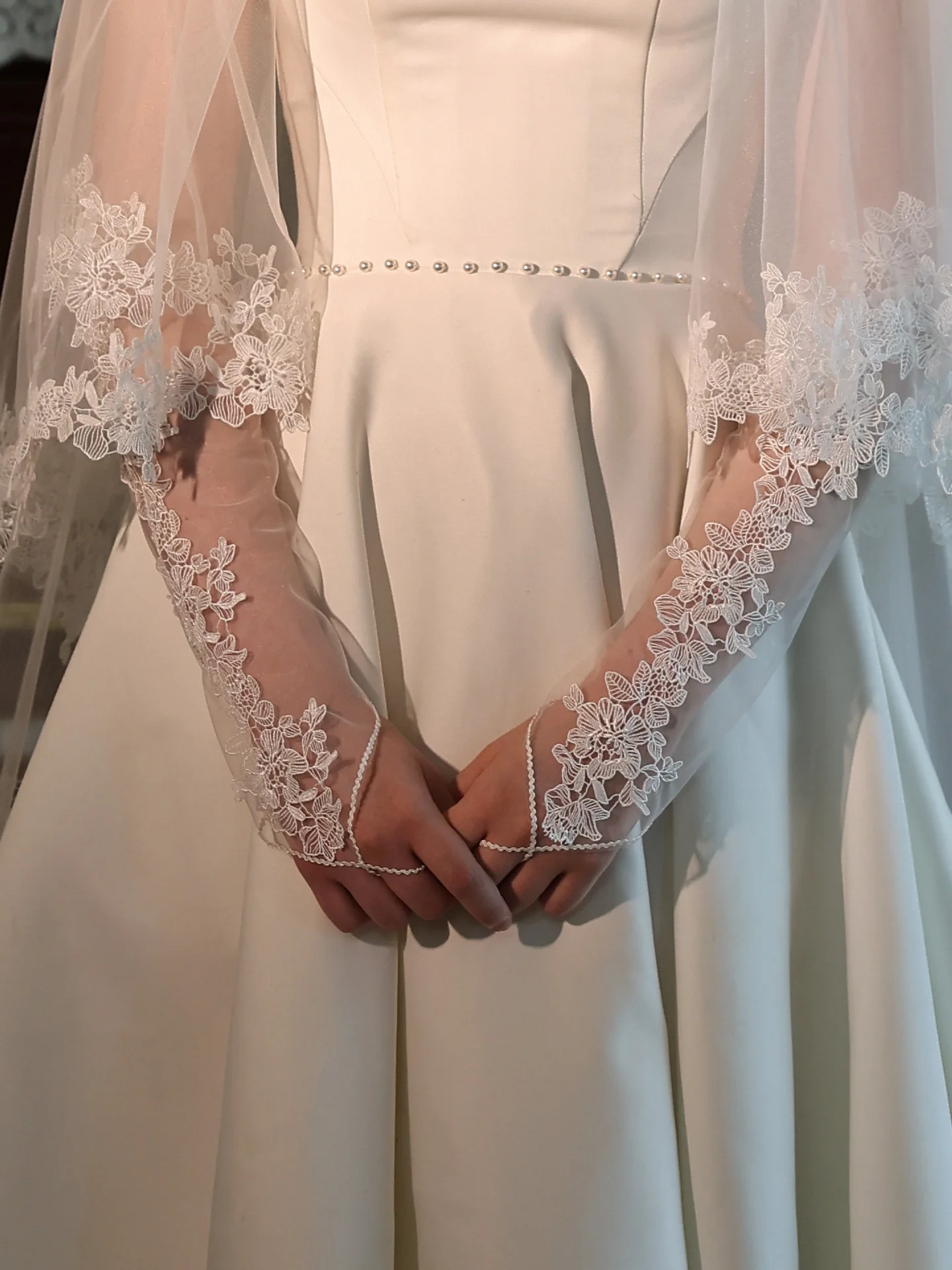 Fancy Lace Bridal G… - image