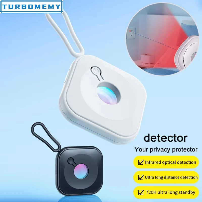 Anti Candid Detector for Hidden Camera Portable Pinhole Hidden Lens Detect Security Gadget Professional Infrared Presence Sensor