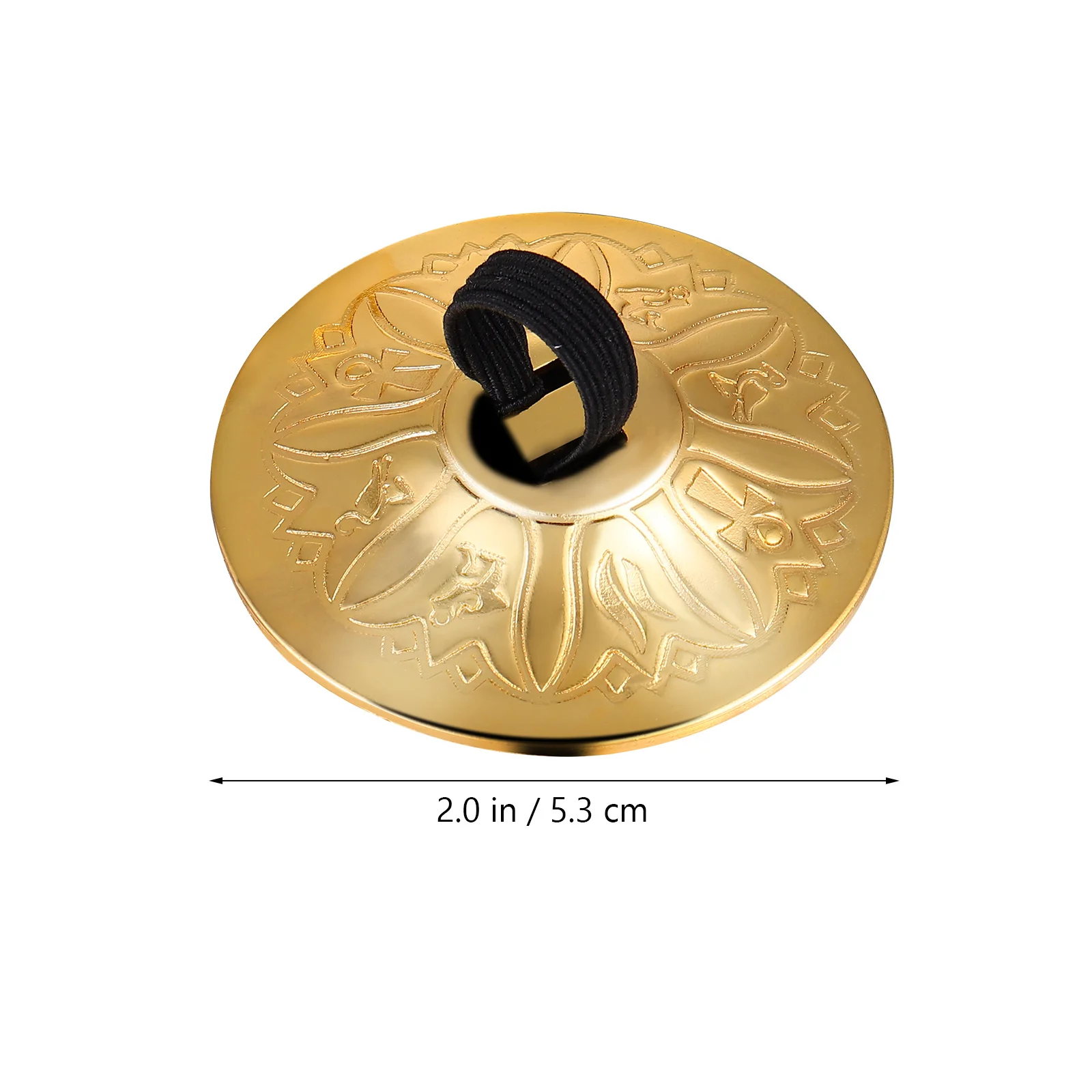 

10 Pcs Belly Dancer Cymbals Small Instrument for Fingers Musical Dancing Zills