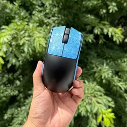 1 Set Ultraglide Mouse Anti Slip Sticker For Razer VIPER V3 PRO Non-Slip Anti Sweat Tape Ultrathin Snowflake Lizard Texture