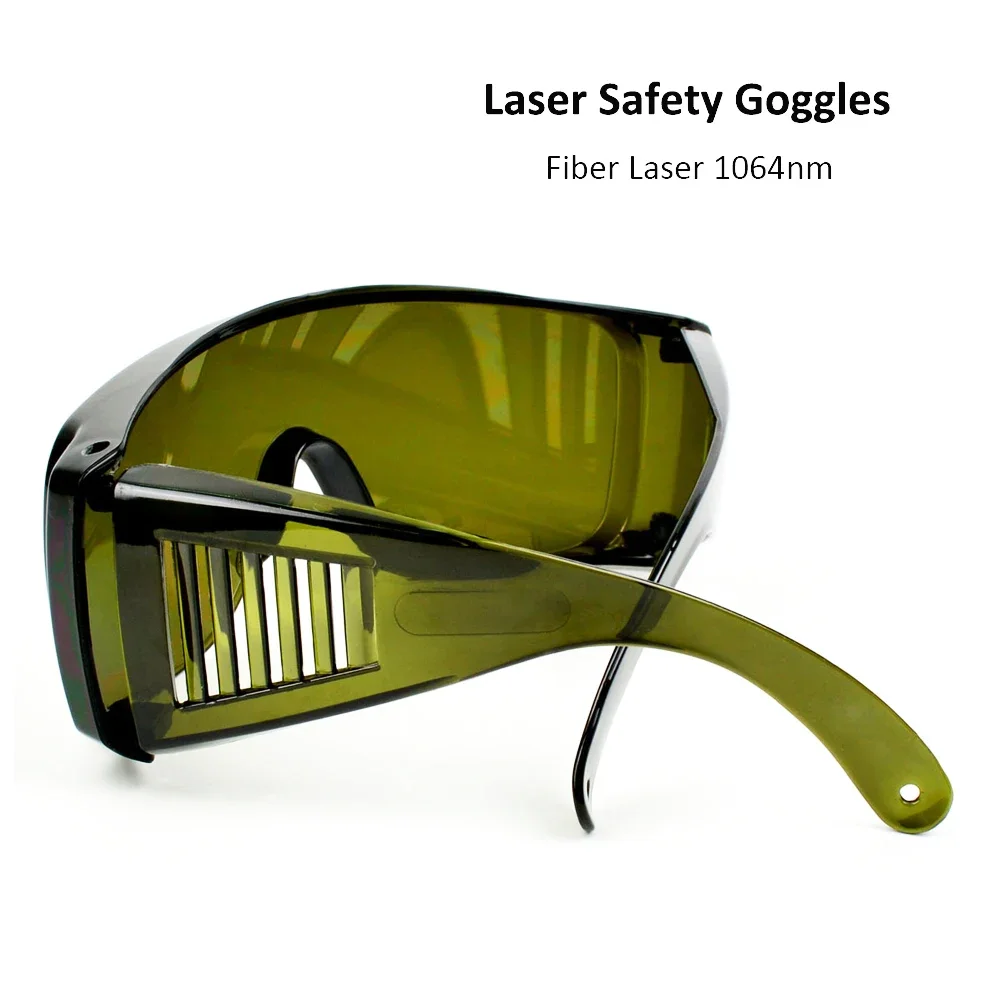 HAOJIAYI 1064nm Protective Goggles Style E Laser Safety Goggles 850-1300nm OD4+ CE For Fiber Laser