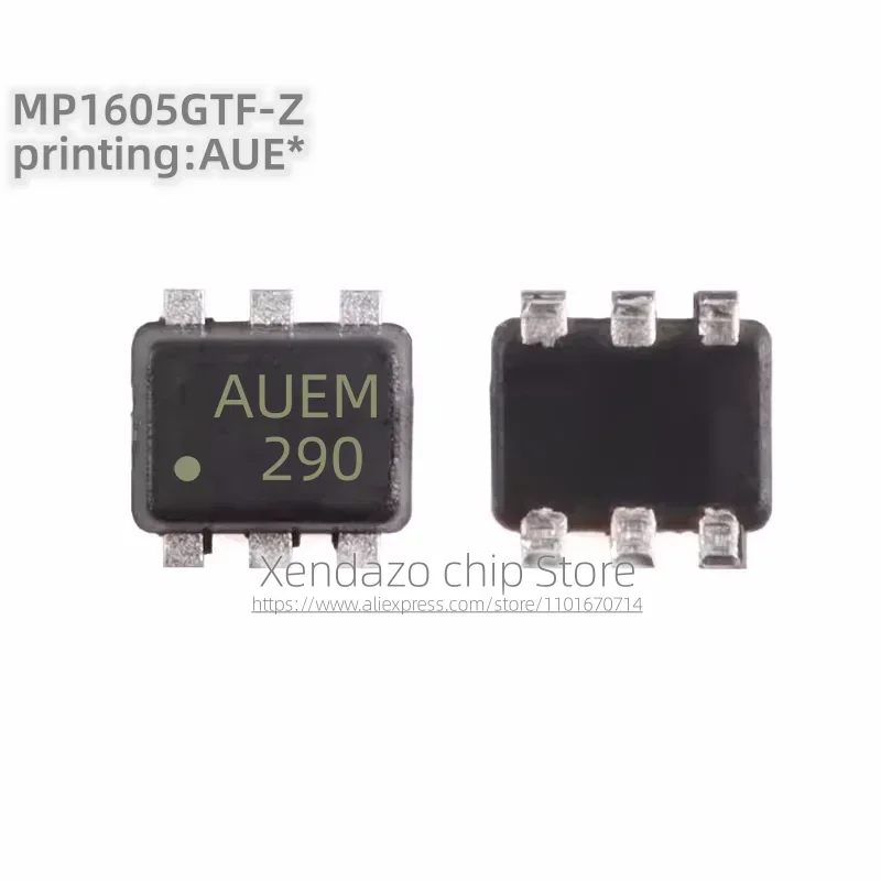 10pcs/lot MP1605GTF-Z MP1605GTF Silk screen printing AUE* SOT-563 package Original genuine Synchronous buck converter chip