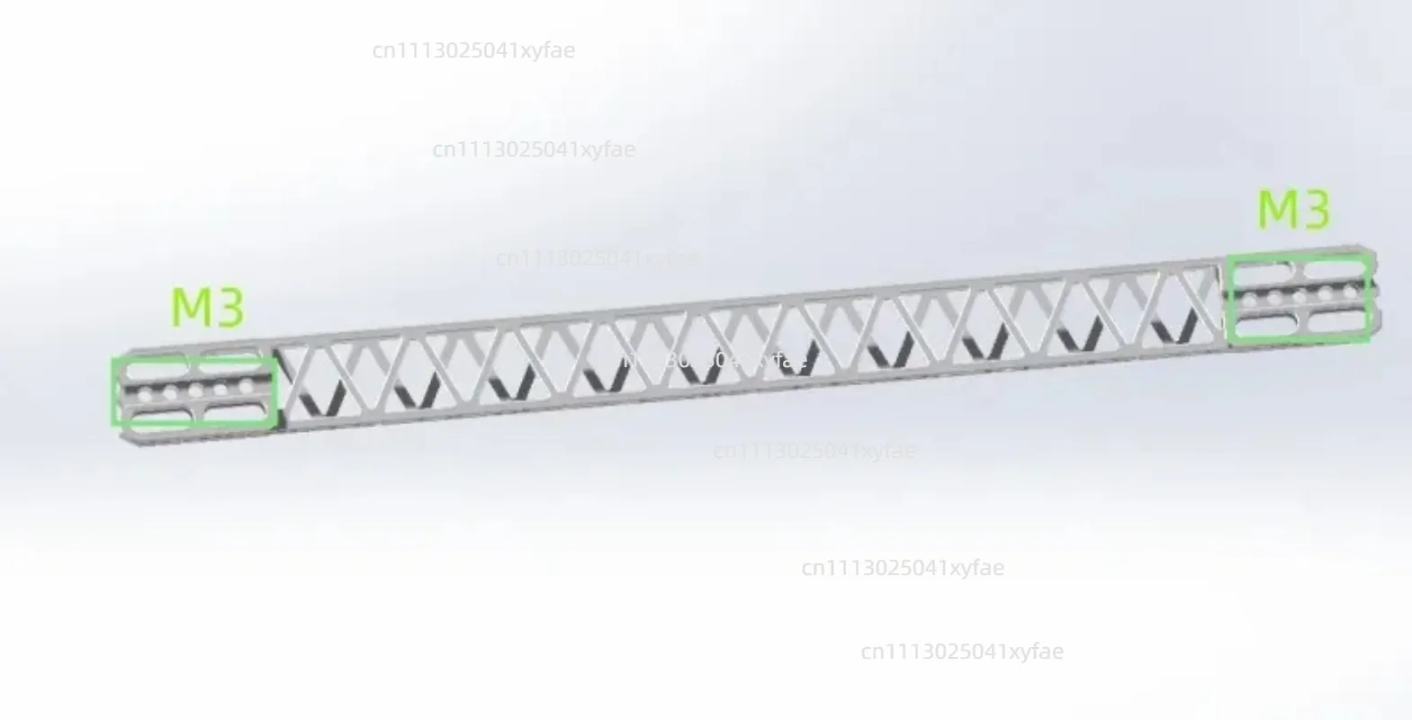 Micron Crucible Pandora 3D Printer Gantry Ultra Light X Beam 200mm CNC Aluminum
