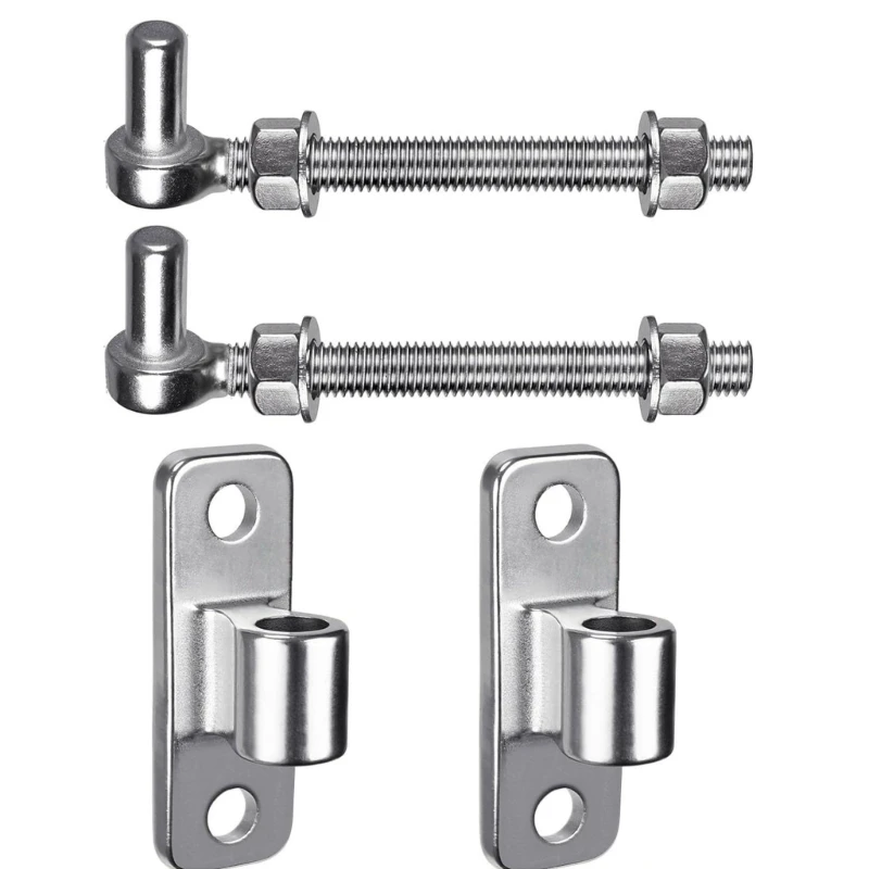 Adjustable Bolts Hinge rusts Resistant Door Hinges Steel Bolts Door Hinge easy installs Gate Hinges for door & Window