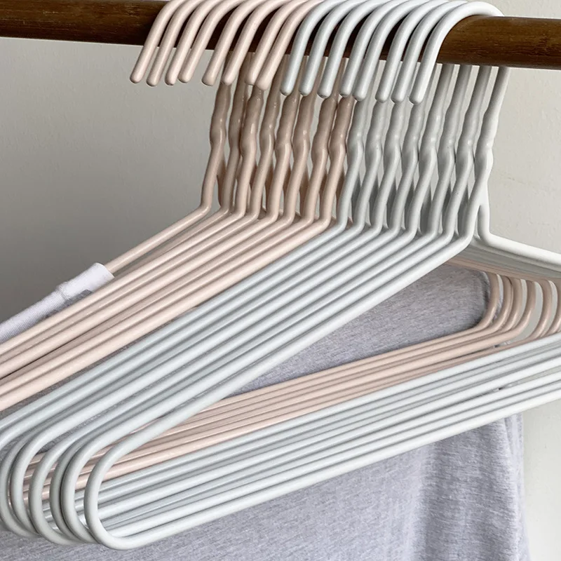 

20PCS Household Hanging Clothes Storage Rack Student Dormitory Seamless Non-slip Clothes Hanging Brace Drying Hanger