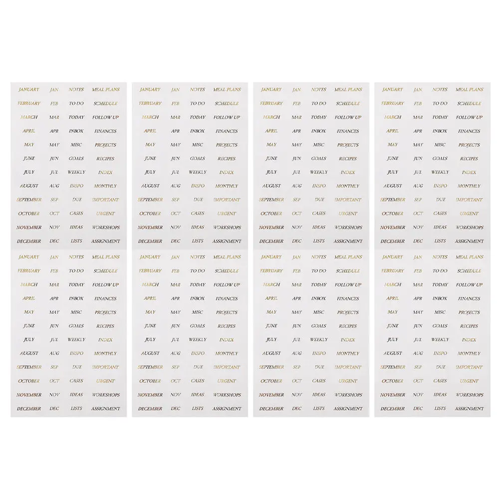 

Наклейки из золотой фольги, яркие цвета, гладкая поверхность, для декора скрапбука, дневника, блокнота, наклейки с английскими словами для детей