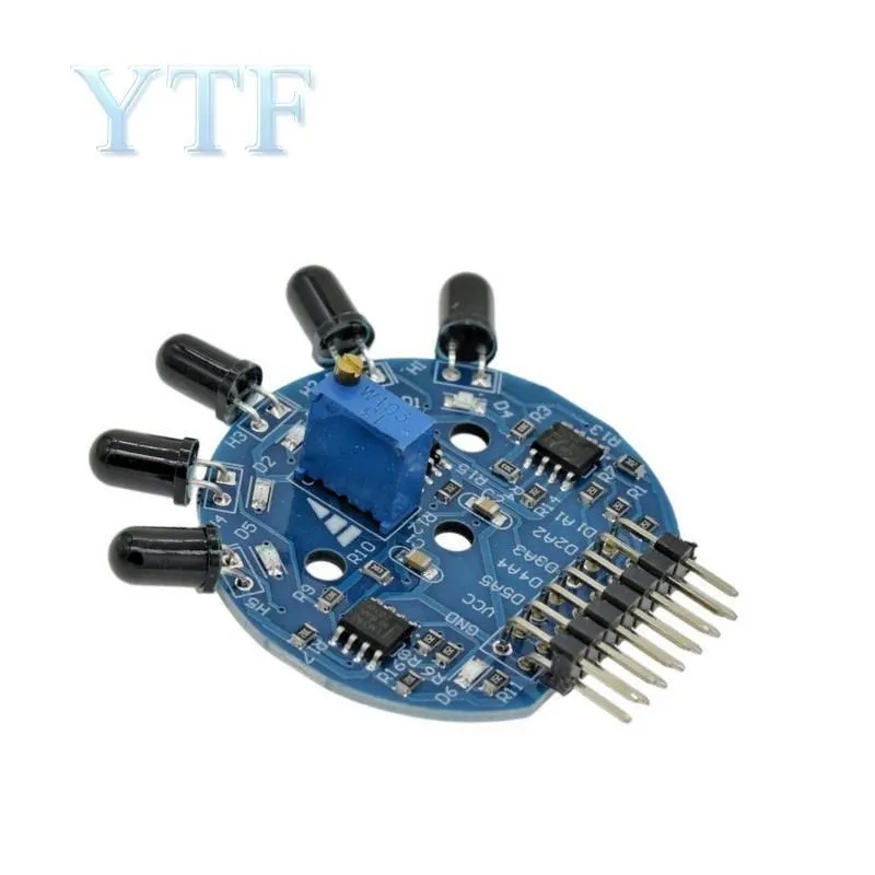 El Módulo de sensor de llama Rd emite robots de extinción de incendios duales analógicos a digitales
