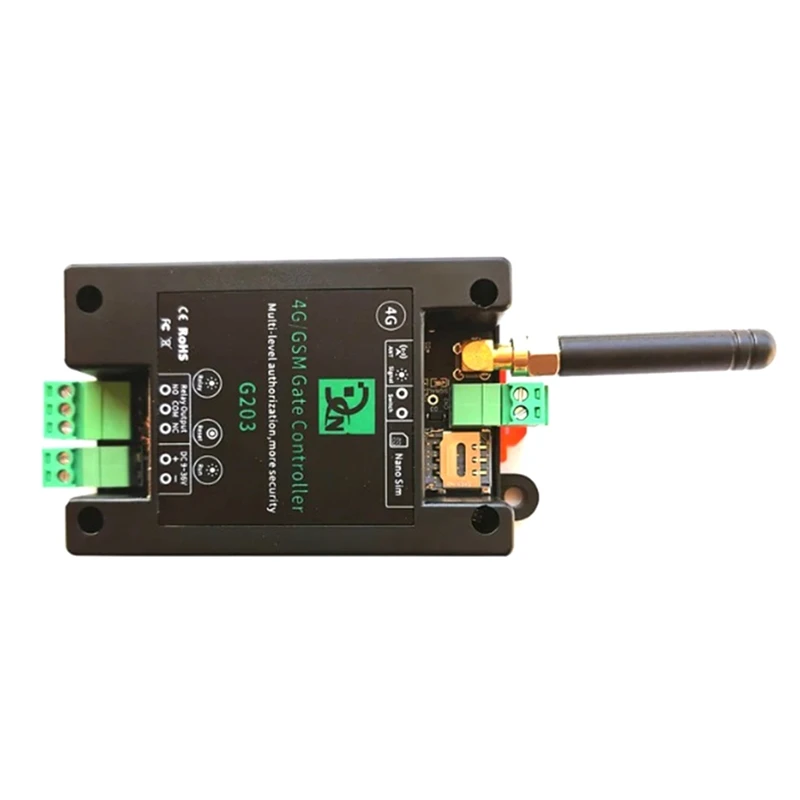 Le migliori offerte Controller di accesso GSM 4G LTE APP SMS telecomando interruttore relè On/Off per apriporta scorrevole automatico a battente