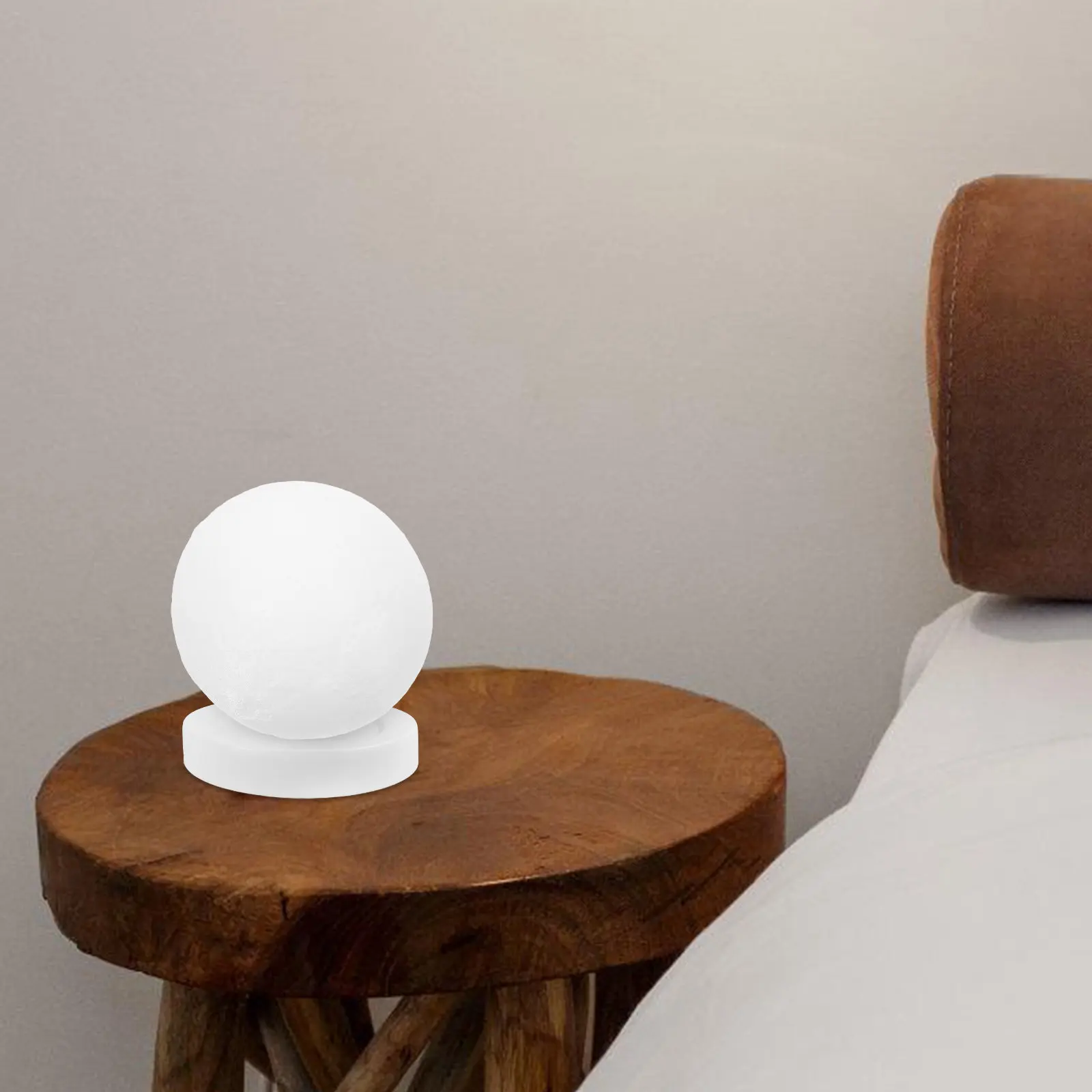 

Пластиковый абажур для лампы, 3D-печатный, в форме луны, для потолочного светильника, декор для спальни, мягкая защита глаз, легкий, простой монтаж, круглый