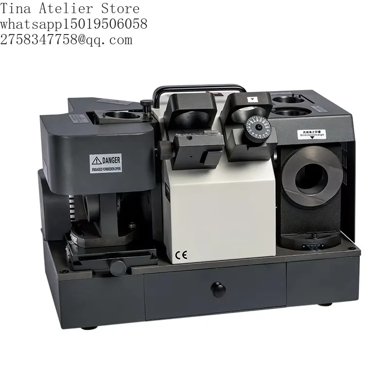 HY2604 Complex High Precision Mill & Drill Bit Grinding Machine Sharpener with 4800RPM Motor 220V/110V/380V Compatibility
