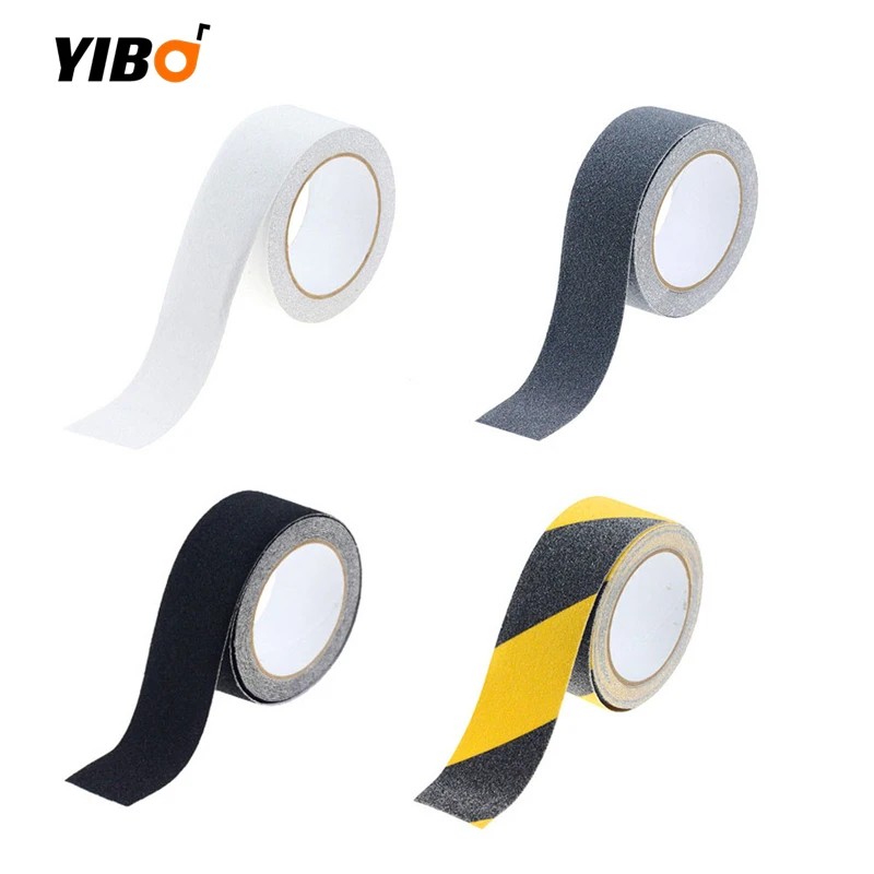 Indoor/Outdoor Stickers Strong Adhesive Safety Traction Tape Stairs Floor 5M Non Slip Safety Grip Tape Anti-Slip