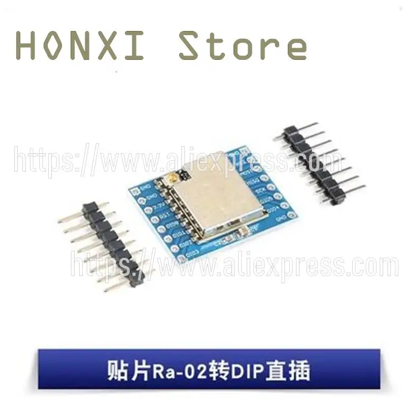 1 Stuks Sx1278 Lora Gespreide Spectrum Draadloze Module/433 Mhz Draadloze Seriële/Ra-01/Ra-02 Spi-Interface