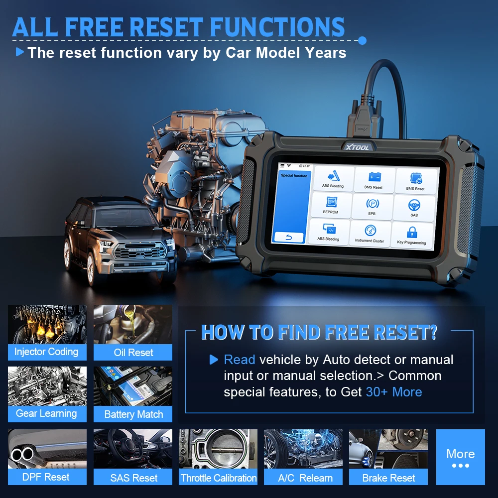 XTOOL InPlus IP500 OBD2 Car Diagnostics Tools For BMW Full System