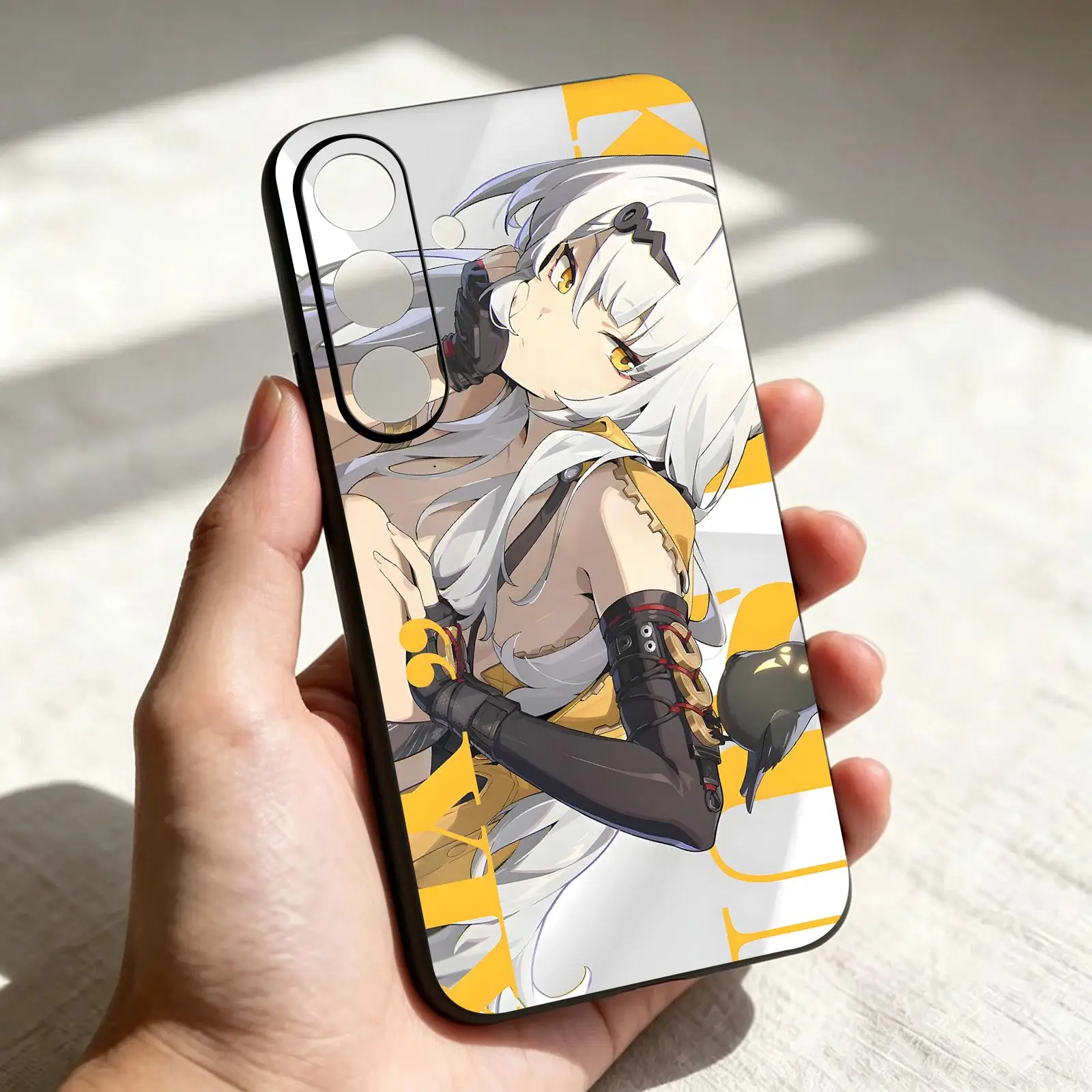 Zenless Zone Zero Yixuan  Phone Case For Samsung A57 A56 A37 A27 A17 A36 A26 A55 A35 Black Matte Soft Case