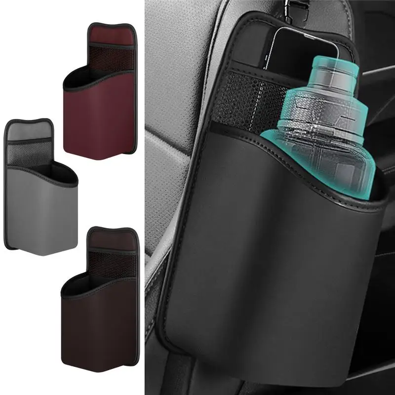 

Car Water Bottle Holder Car Cup Holder Expander Bag Big Capacity Multifunctional Non Slip Compact Universal Cup Holder For Car