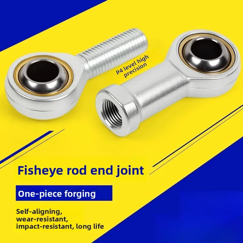 Rod end spherical bearing 5mm6mm 8mm 10mm 12mm/male/female SA SI T/K Internal Wire Male Universal Ball Head Thread Rod End