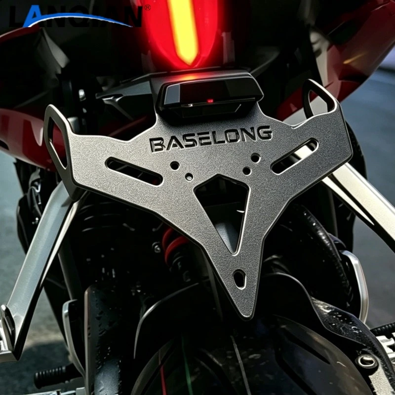 2026 CB650R FÜR Honda CBR650R 2019-2025 Kennzeichenhalterung Motorrad Heckaufwertung Kennzeichenhalter