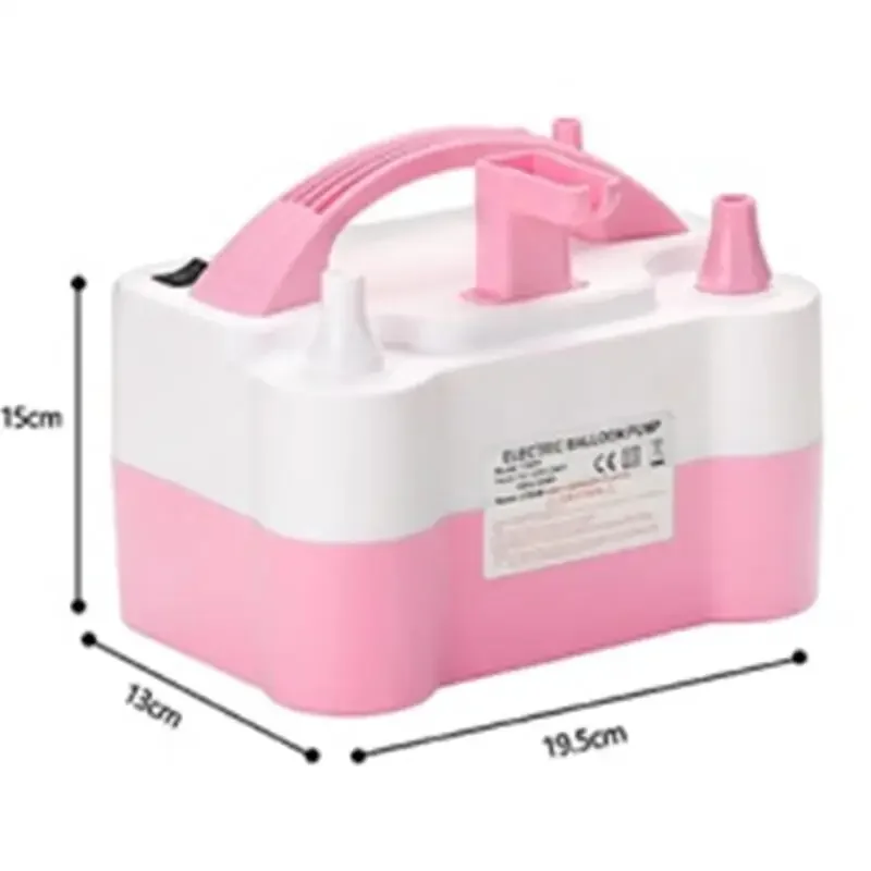 Double-hole Balloon Electric Inflatable Pump Pump Inflatable Cylinder Wedding Supplies Festival Tools Quickly Inflate