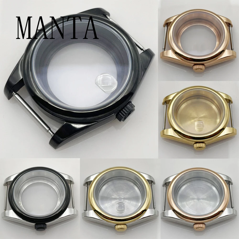 

MANTA 36mm/39mm Watch Case Sapphire Glass Fit NH35/NH36 Miyota8205/8215/821A ETA2836/2824 Mingzhu2813/3804 Movement