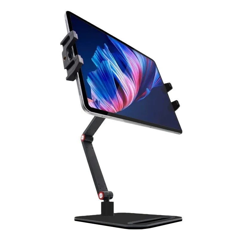 Tablet Stand Metal Desktop Pad Support Live Phone Stand Portable Magnetic Bracket For Mobile Phone And Tablet