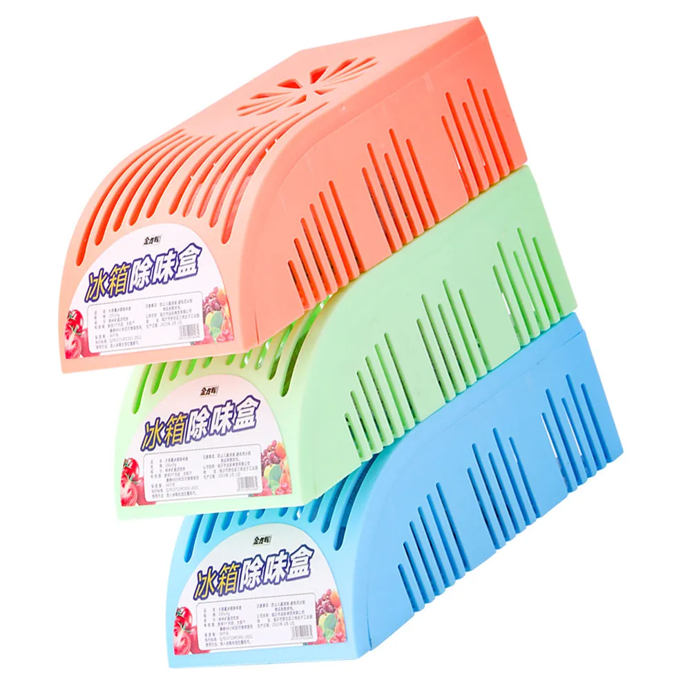 3-Pack Activated Carbon Fridge Odor Absorbers