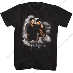 The Twilight Saga Jacob Bella Tshirt Edward Adult Short Sleeve T Shirt Graphic Tees Fashion O-Neck Cotton Shirts Man Clothing