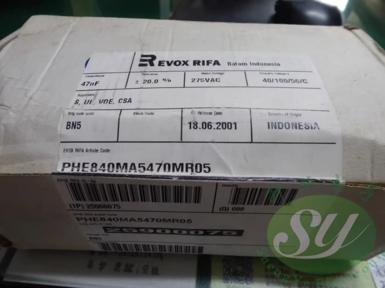 10PCS PHE840MA5470MR 0.047uf/275vAC 47nf 473 New film capacitor 10MM