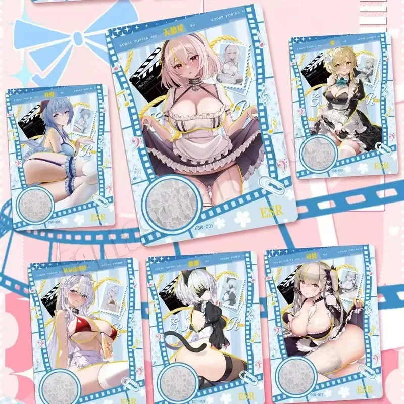 새로운 스타일 여신 이야기 컬렉션 카드 섹시 누드 카드 ACG TCG Waifu 부스터 박스 Doujin 장난감 성인 선물 한정 판매